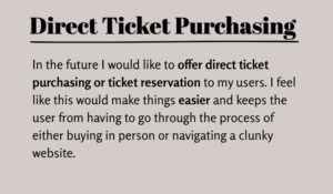 Direct ticket purchasing